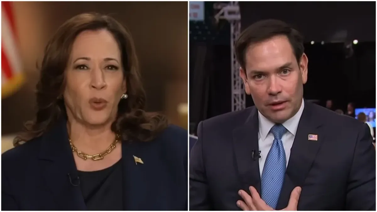 Marco Rubio ataca a Kamala Harris: “es una izquierdista radical de California