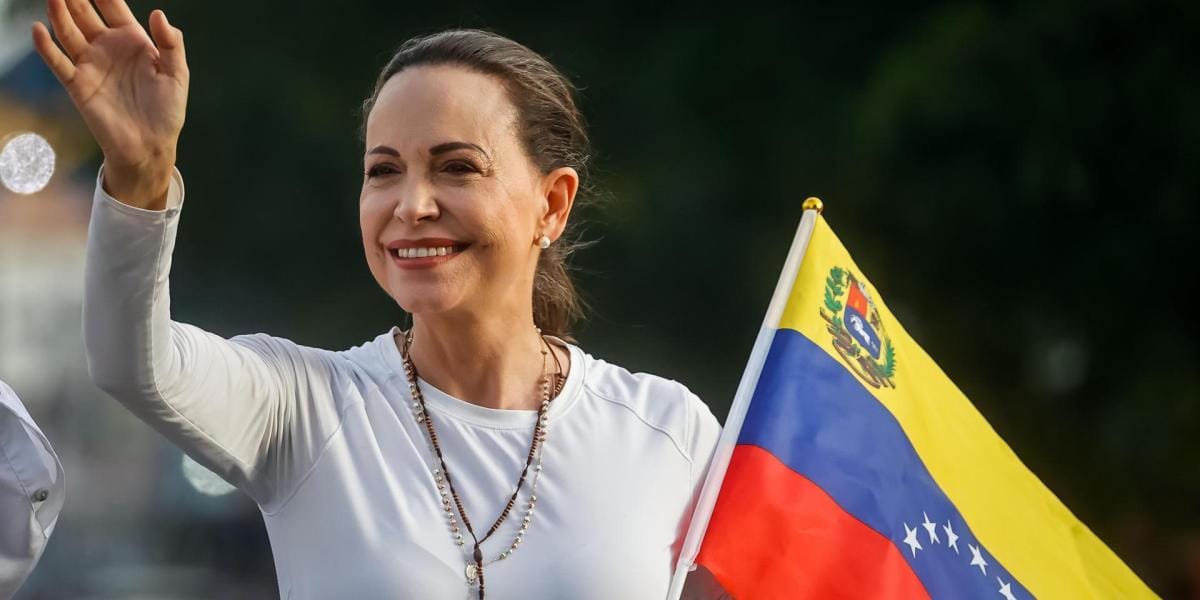 A pocos días del 28 de Julio Maria Corina Machado sufre intento de atentado por parte del Régimen Comunista de Venezuela.